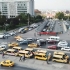 İstanbul Taksi-Dolmuş şoförleri İBB önünde eylemde