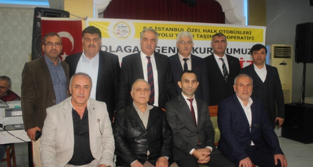 İstanbul Özel Halk otobüsleri kooperatifi Mali genel kurulu yapıldı 
