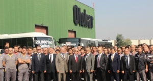 Otokar'ın 20.000’inci Sultan'ı üretim bandından indi