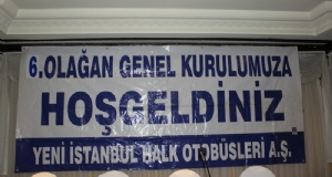 Yeni İstanbul Halk otobüsleri A.Ş. Genel kurulu-17-3-2016