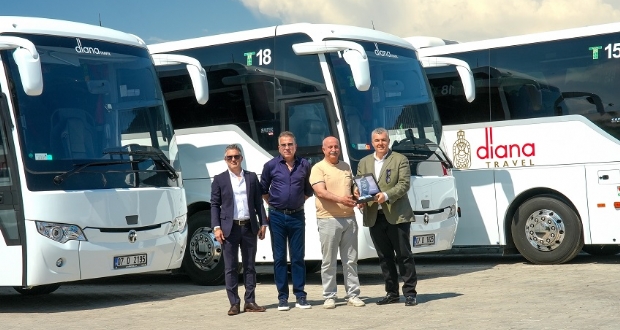 TEMSA’dan Diana Travel’a   9 adet Safir Teslimatı